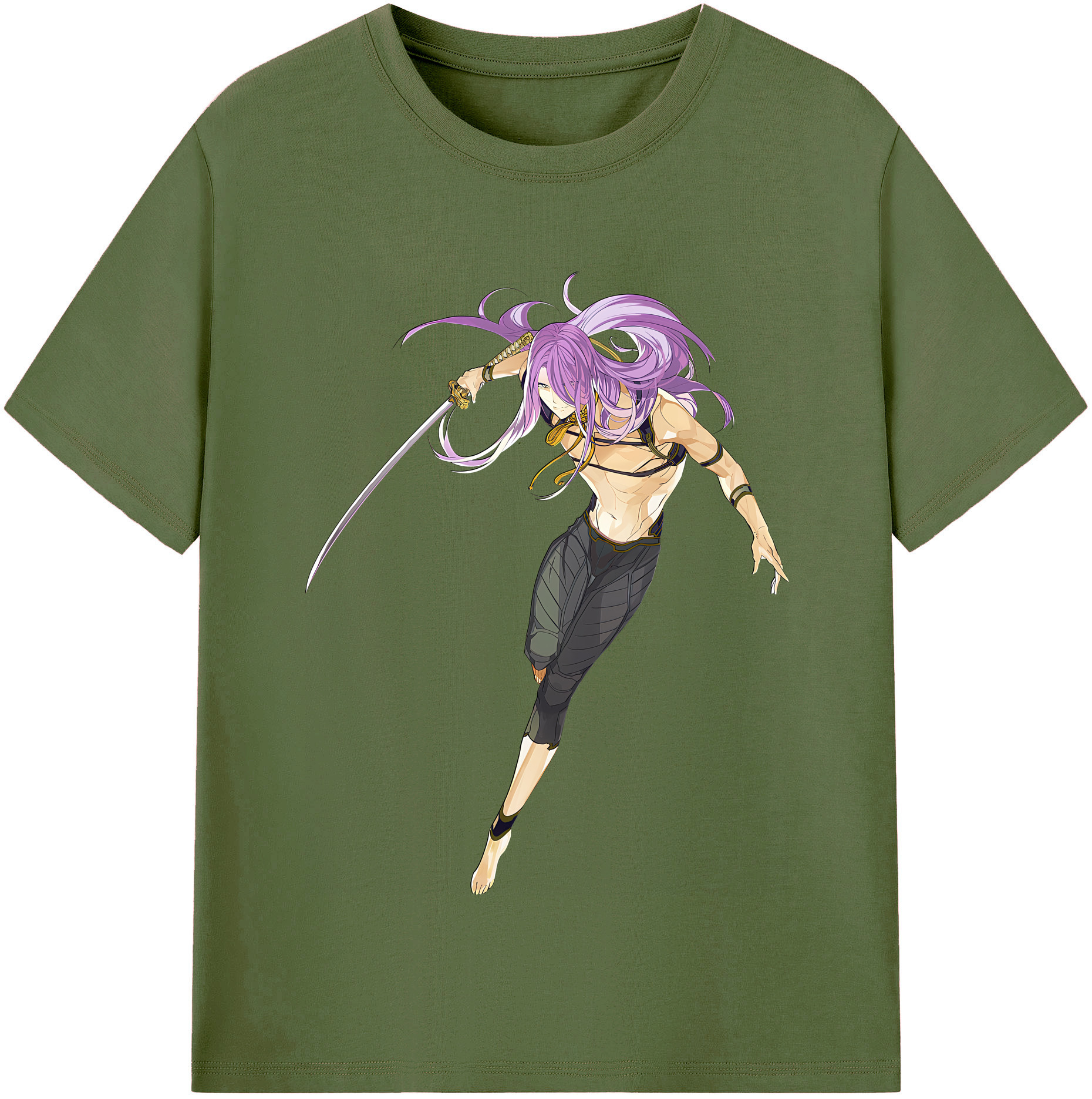 （画像用） 刀剣乱舞 Touken Ranbu 綿100％半袖Tシャツ（フロントプリント）